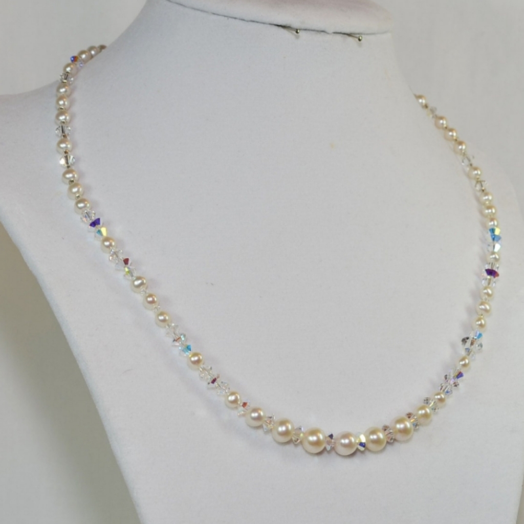 Handmade Genuine Freshwater Pearl Necklace